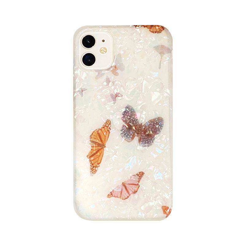 Laser Pearlescent Butterfly iPhone Case - Kasy Case