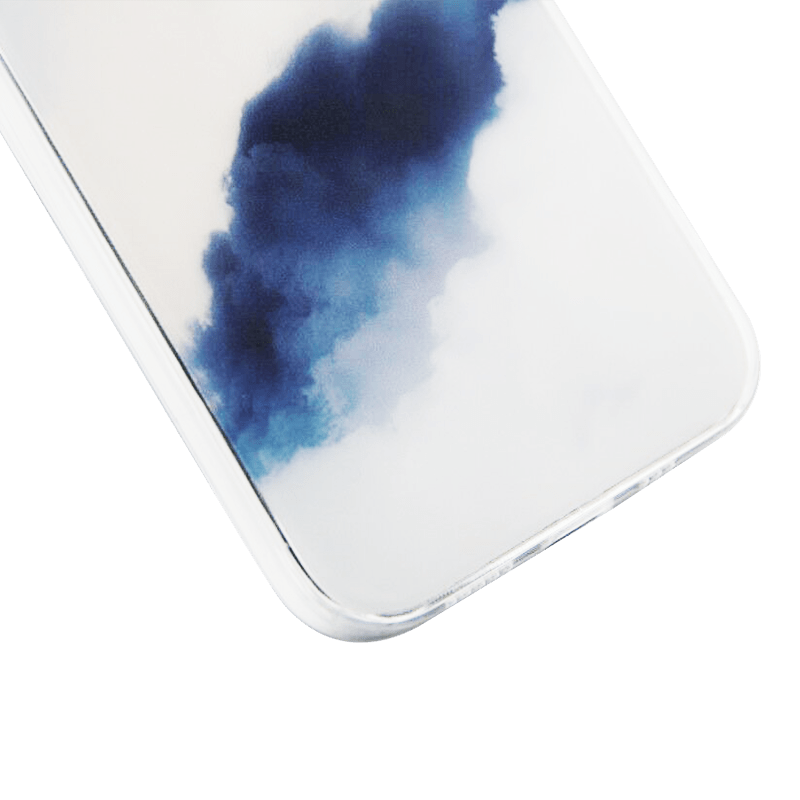 Relief Translucent Cloud and Mist iPhone Case - Kasy Case