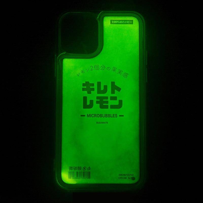 Liquid Fluorescent Lemonade iPhone Case - Kasy Case