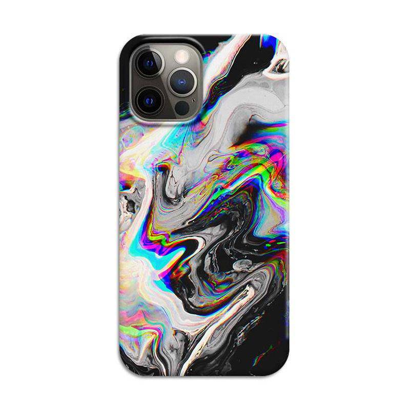 Abstract Flowing Rainbow iPhone Case - Kasy Case