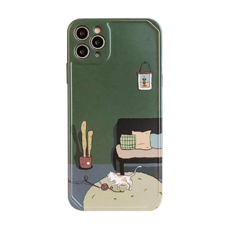 Relief Cat Have Fun iPhone Case - Kasy Case