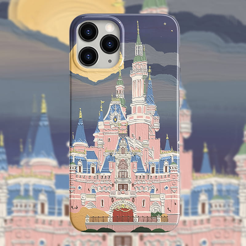 Pink Castle iPhone Case - Kasy Case