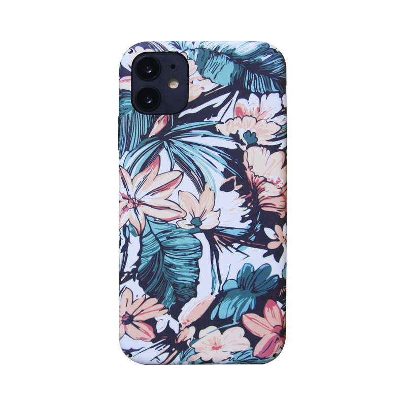 Blooming Lotus Frosted Matte iPhone Case - Kasy Case