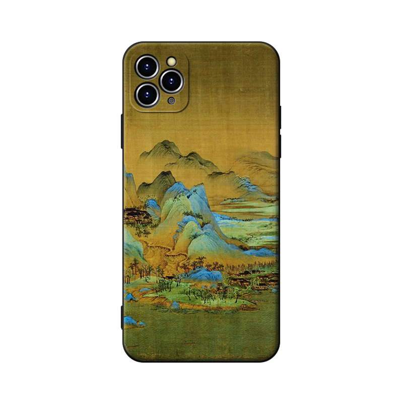 Ink Art Mountain Forest iPhone Case - Kasy Case