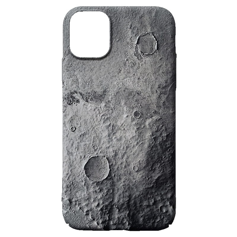 Lunar Surface Frosted Matte iPhone Case - Kasy Case