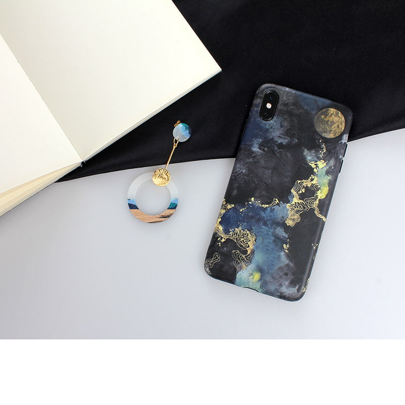 Ink Art Heavily Clouded iPhone Case - Kasy Case
