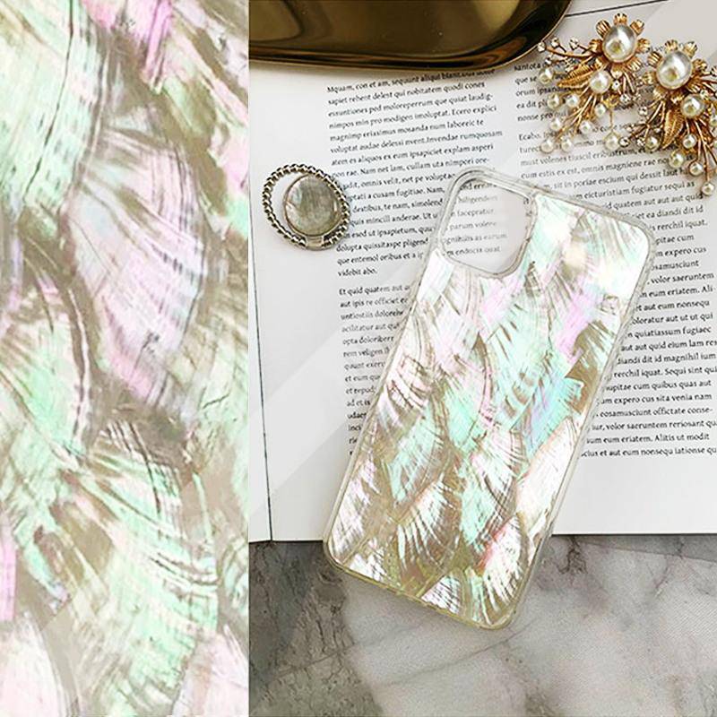 Mermaid Natural Mother of Pearl Shell iPhone Case - Kasy Case