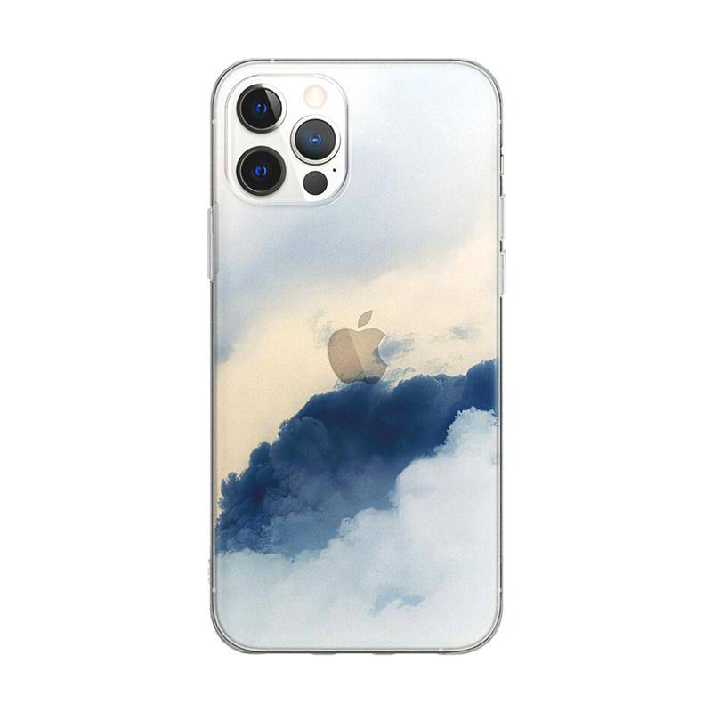 Relief Translucent Cloud and Mist iPhone Case - Kasy Case