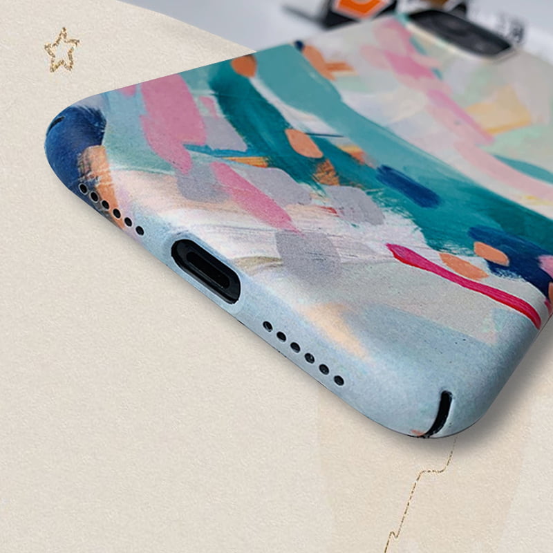 Symphony Plain Oil Painting iPhone Case - Kasy Case