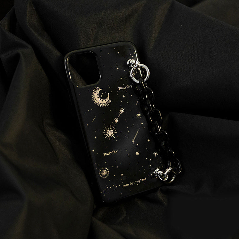 Starry Sky In My Hand With Chain iPhone Case - Kasy Case