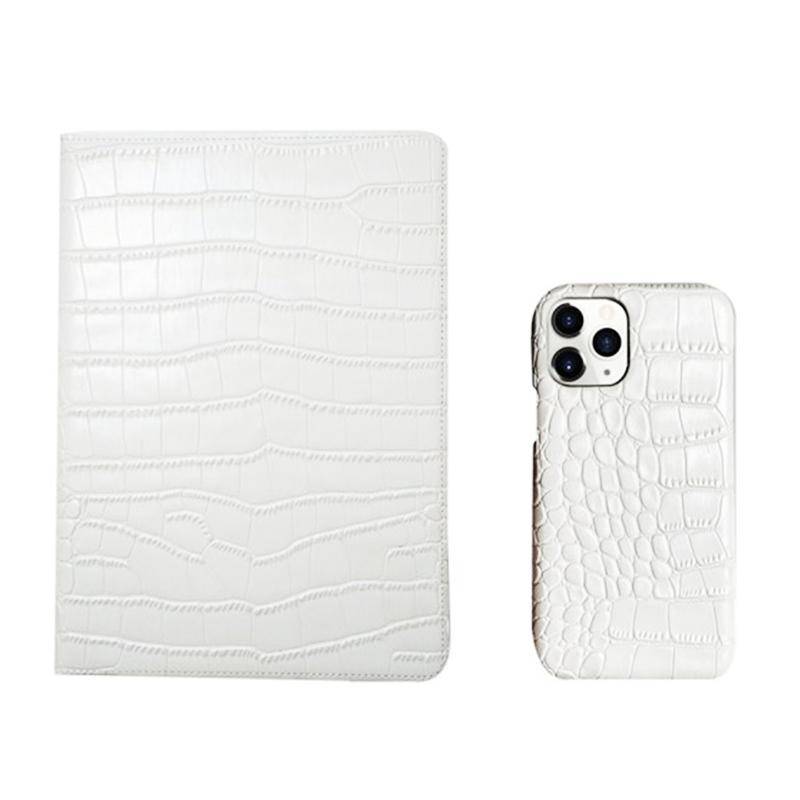 Pearlescent Crocodile Pattern iPhone Case - Kasy Case