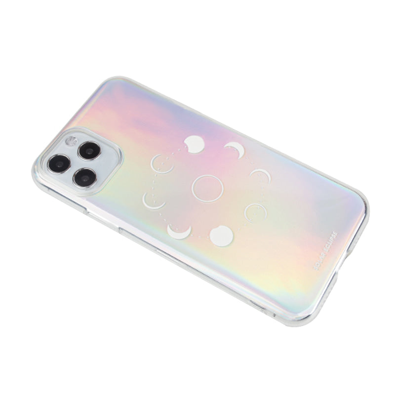 Rainbow Laser Lunar Eclipse iPhone Case - Kasy Case