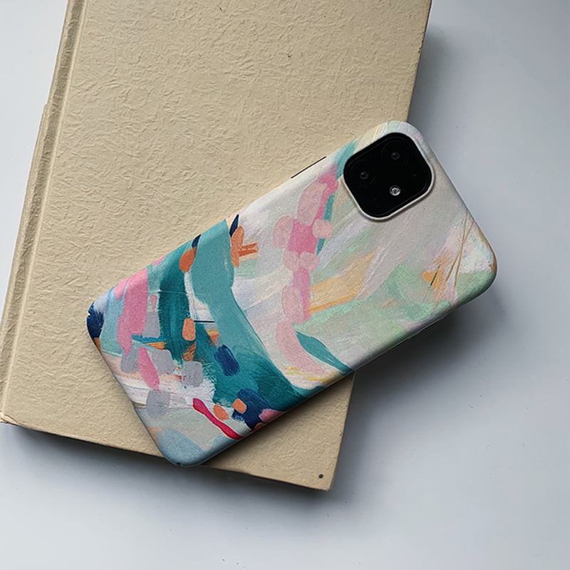 Symphony Plain Oil Painting iPhone Case - Kasy Case
