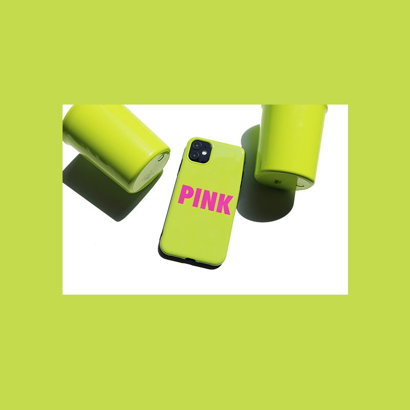 Pink Minimalist iPhone Case - Kasy Case