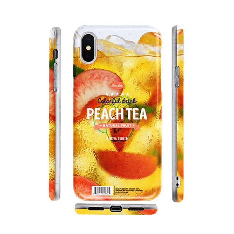 Lemon & Peach Tea Fashion iPhone Case - Kasy Case