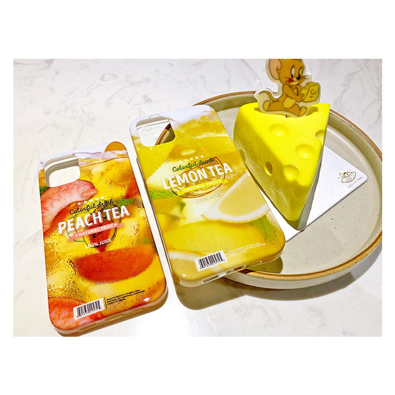 Lemon & Peach Tea Fashion iPhone Case - Kasy Case