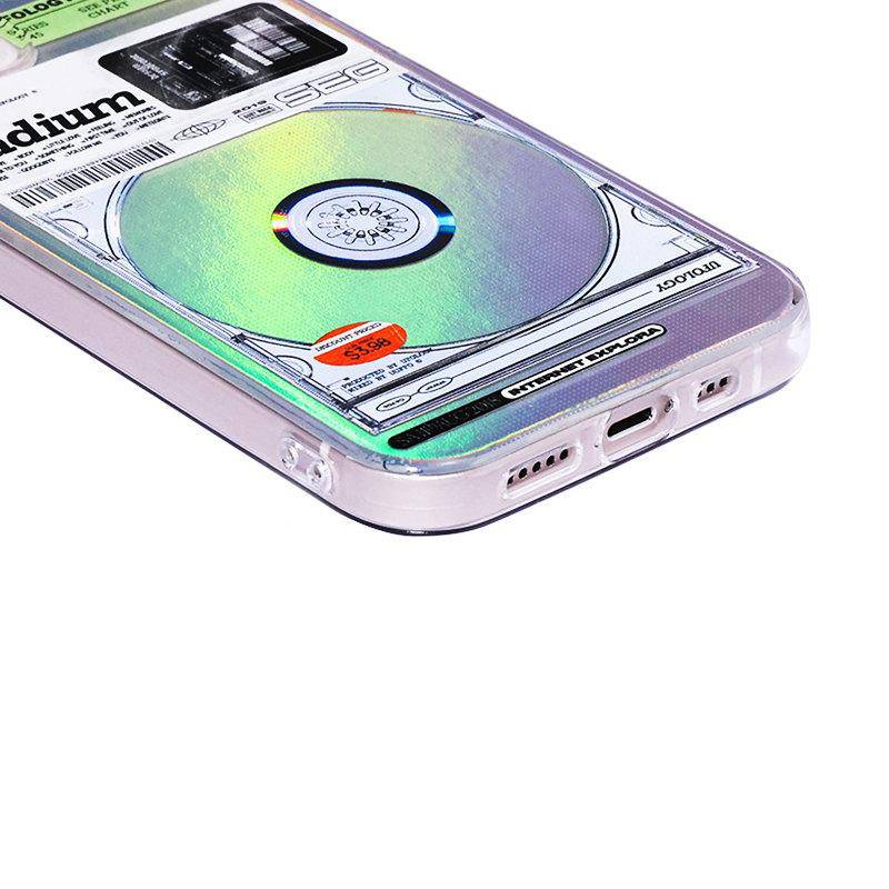 Laser CD Music Factory Labels iPhone Case - Kasy Case