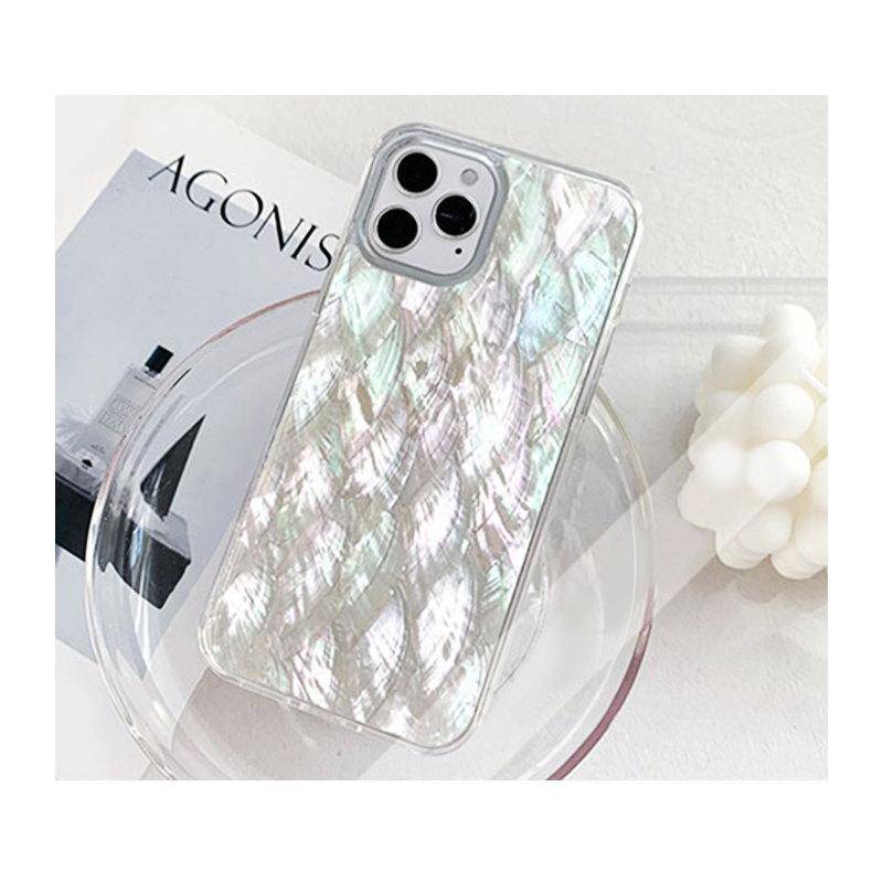 Mermaid Natural Mother of Pearl Shell iPhone Case - Kasy Case