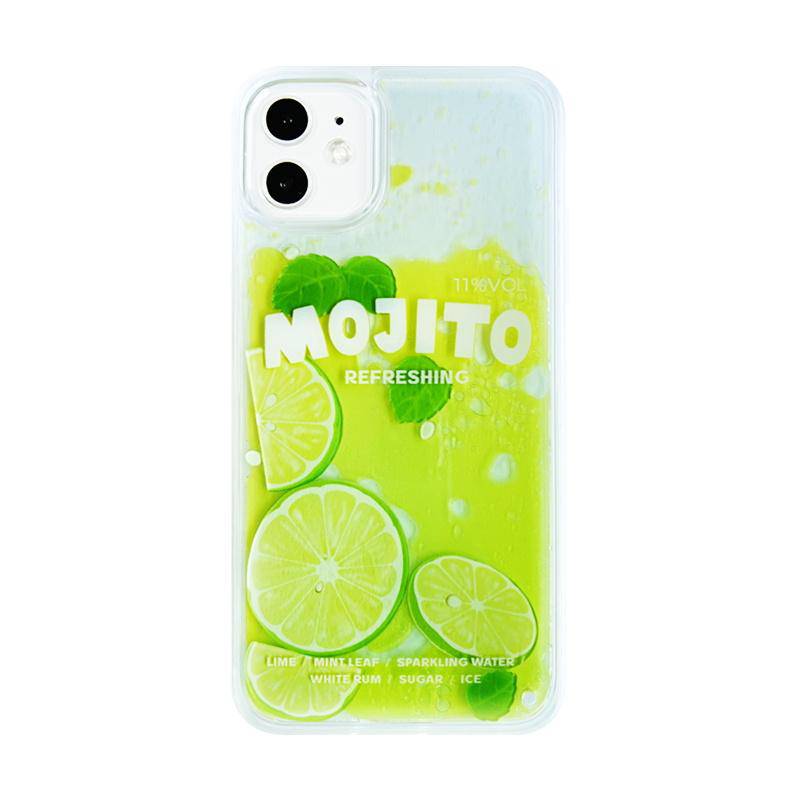 Liquid Mojito Drink iPhone Case - Kasy Case