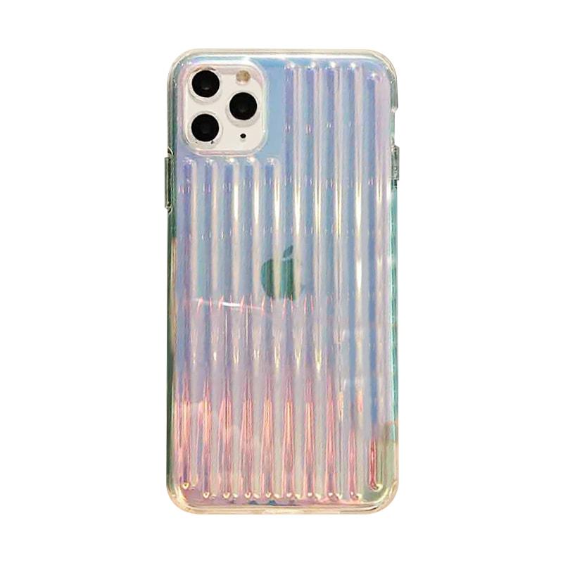 Laser Gradient Color Suitcase iPhone Case - Kasy Case