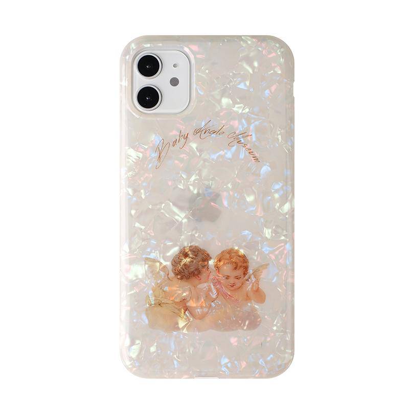 Laser Pearlescent Angel iPhone Case - Kasy Case