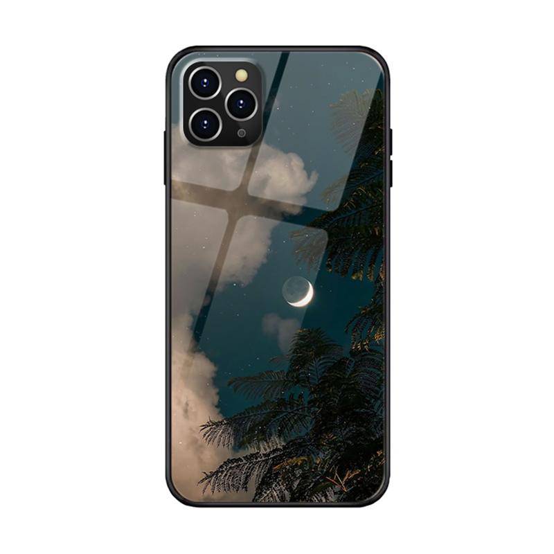 Crescent Moon At Night iPhone Case - Kasy Case