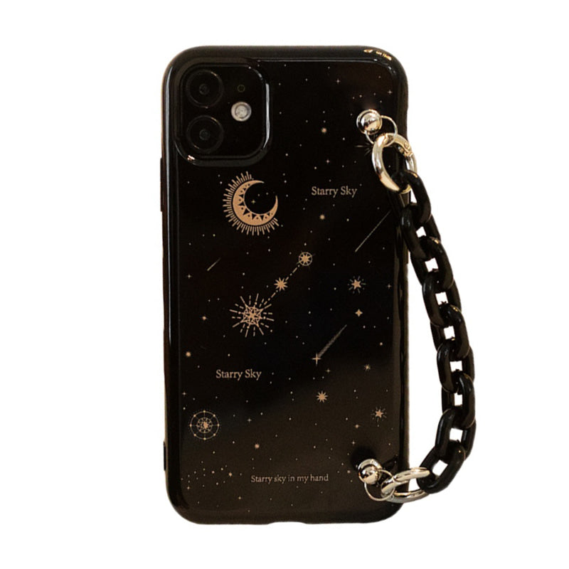 Starry Sky In My Hand With Chain iPhone Case - Kasy Case